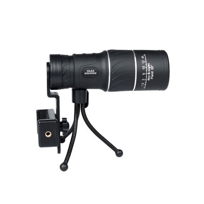 Portable 16 X 52 High Over Binoculars escope Monocular 66 8000M Plastic Binoculars Outdoor Black Outdoor Sports escope