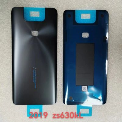 Original For Asus Zenfone 6 ZS630KL Battery Back Cover Glass Rear Cover Housing Door For Asus ZS630KL Back Battery Cover