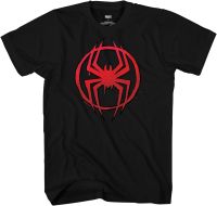 Marvel Spider-Man Miles Morales Icon Logo Spiderverse Adult T-Shirt