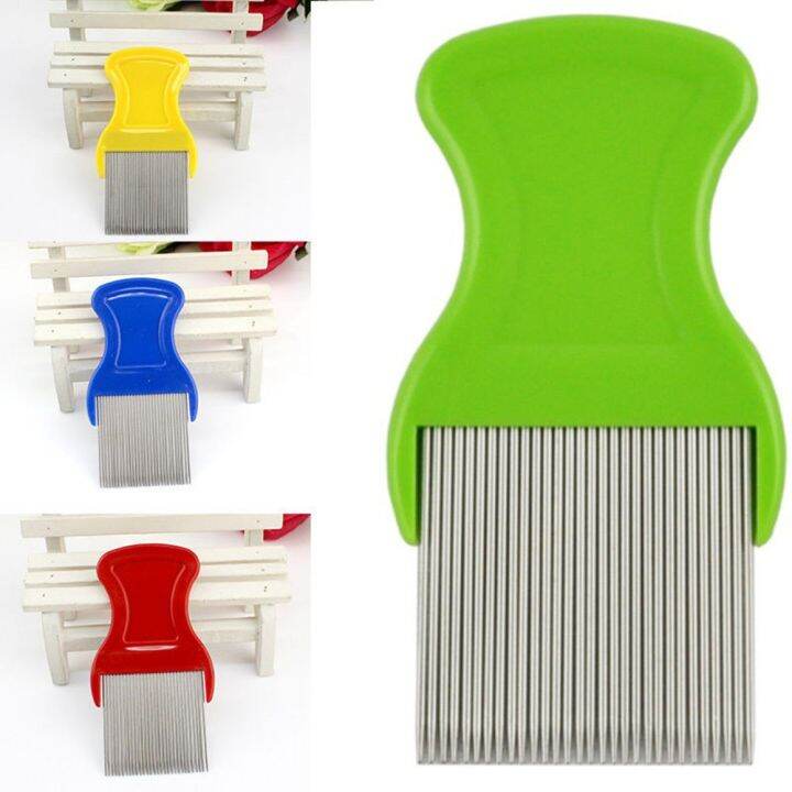 Stainless Steel Kids Hair Terminator Lice Comb Nit Free Rid Headlice