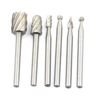 【DT】hot！ 6pcs Bit Set Cutting Tools Woodworking Wood Carving Accessories