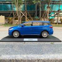 Diecast 1/18 Scale BYD เพลง MAX พลังงานใหม่รถยนต์ไฟฟ้า MPV โมเดลอัลลอยคอลเลกชั่นผู้ใหญ่ของเล่นไฟฟ้าสถิตย์เครื่องประดับหน้าจอ