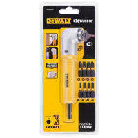 Dewalt Dt71517 Right Angle Drill Attachment With 9 Impact Ready Screwdriving Bits