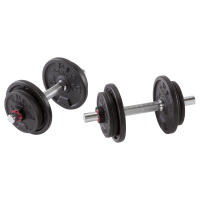 ชุดยกน้ำหนักครบชุด 6-20 kg ปรับได้ ชุดดัมบ์เบลสำหรับการฝึกเวทเทรนนิ่ง 6-20 กก. Weight Training Dumbbell Kit 20 kg Weight training Set  Fitness Equipment Weight training Equipment