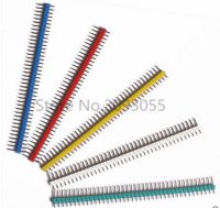 ☞❡ 20PCS Color Line Stitch 2.54mm pitch 1x40P Single row needle single row straight needle single row straight 1X40