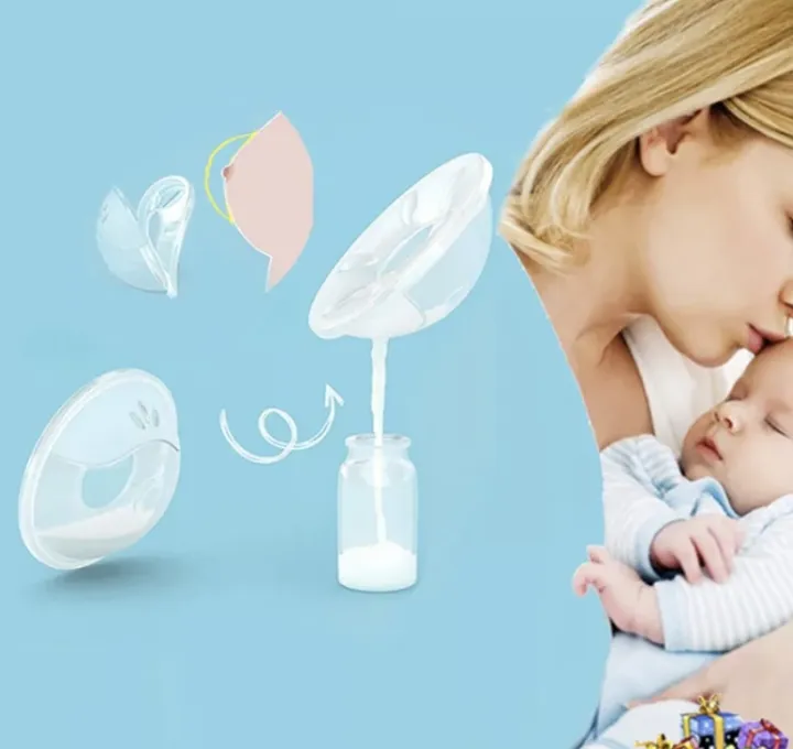2pcs Portable Breast Feeding Collector Postpartum Puerpera
