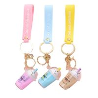 【hot】 Cartoon Keychain Quicksand Pendant Girls 39; ！