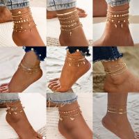 Hot selling products ? Bohemia Gold Color Chain Ankle Bracelet On Leg Foot Jewelry