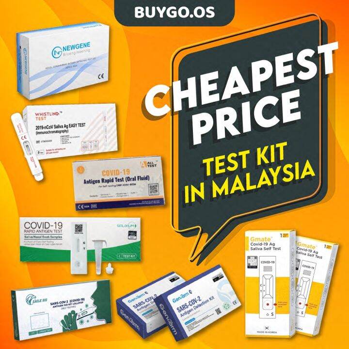 Covid 19 Home Self Test Kit Salixium/ GenFarm / All Test/ Gmate/ Eagle Bio/ Whistling / New