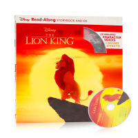 Disney Animated Storybook lion king English original picture book the Lion King read along storybook with audio CD