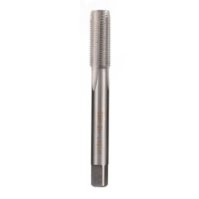 1pc HSS M10 X 1mm Tap Taper Right Rotaty Hand Machine Right Fine Pitch Screw Thread Tap Taper for Drilling Tool High hardness