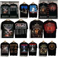 เสื้อยืด ลาย Annihilator AMON AMATH MR BIG PROFANATICA IRONMAIDEN OV HELL WATAIN LED ZEPPELIN ORIGIN