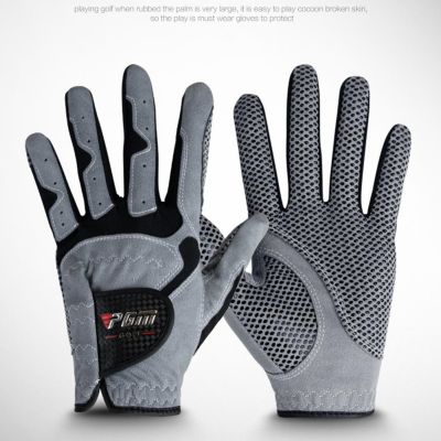 PGM Golf Gloves Anti Slip Breathable Compression Golf Glove Golf Supplies Left Hand Reliable Fit Compression Golf Glove