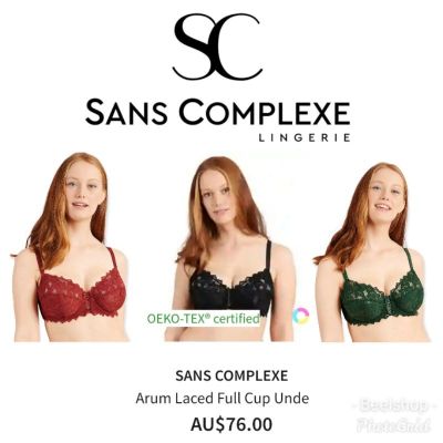 3 Size 36 Bh Sans Complexe Arum Underwired nded Wire Without Foam 3