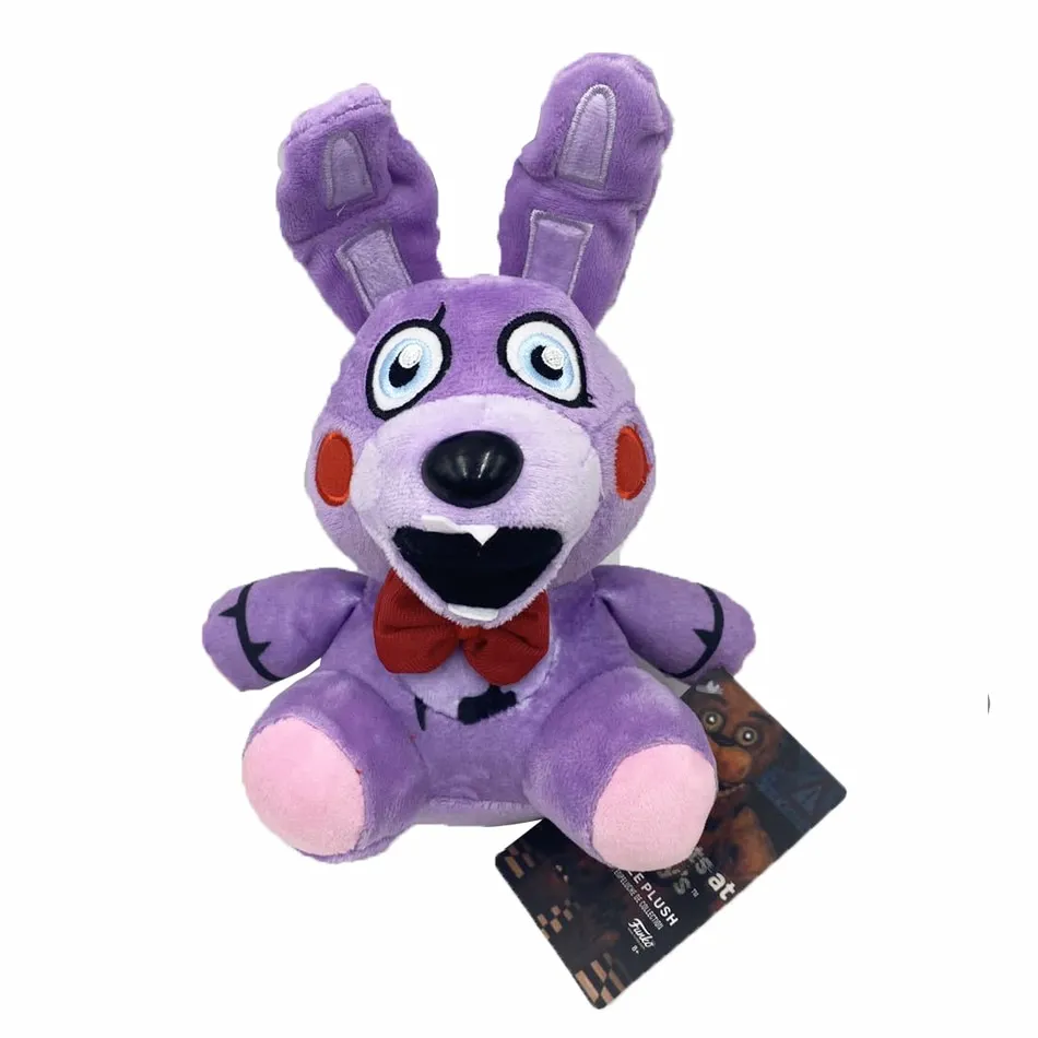 New Fnaf Plush Toys Kawaii Freddys Animal Foxy Bonnie Bear Ribbit Stuffed  Plush Toys In Stock Plush Birthday Gift For Kids - Real Life Plush -  AliExpress