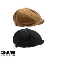 COD DSGTREYTTRYUII WAG Hat Ready Stock Plain Newsboy Cap Men Women Peaky Blinders Beret Hat Topi Lelaki Perempuan