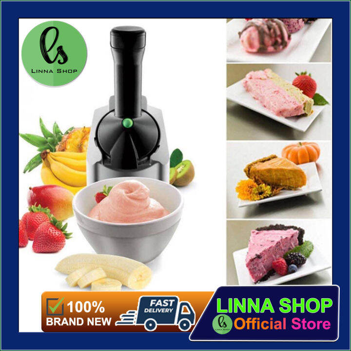 Linna Shop Electric Frozen Fruit Ice Cream Maker Ice Cream Machine 35 By 14 Cm Lazada PH