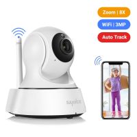 SANNCE 2K Home เครื่องบันทึกภาพกล้องวงจรปิดกล้อง Wi-Fi Wireless กล้องวงจรปิดขนาดเล็กกล้องวงจรปิด Wi-Fi 3MP การมองเห็นได้ในเวลากลางคืนกล้องวงจรปิดจอดูแลเด็ก