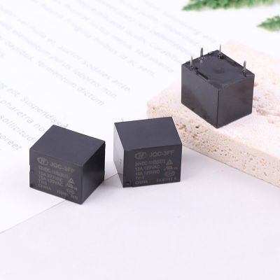 1Pc Relay HF-JQC-3FF-5V 12V 24V 4 Feet 10A Group Of Normally Open Dc Relay Electrical Circuitry Parts