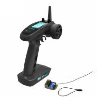 FLYSKY FS-GT5 GT5 2.4G 6CH RC Radio Transmitter with FS-BS6 6CH Receiver for RC Vehicles Crawler Car Boats Tank Toy Racing