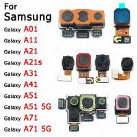 กล้องหลังของแท้สำหรับ Samsung Galaxy A01 A11 A21s A31 A41 A51 A71 5G โมดูลกล้องมองหลังมองหลังซ่อมอะไหล่