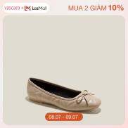 08.07 - MUA 2 GIẢM 10% - VOUCHER 50K Vascara Giày Búp Bê Chần Bông Nhấn Nơ