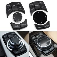 Car Central Console CIC Idrive Multimedia Mouse Keys Menu Knob Button Cover For BMW F20 F22 F30 F34 F36 F10 F02 F06 F25 F15 F16