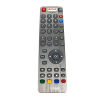 Sharp รีโมทคอนลสำหรับทีวี Originalgenuine RF Remote สำหรับ SHARP Shwrmc Aquos RF Smart พร้อม Netflix Youtube LED ปุ่ม Controle FRU