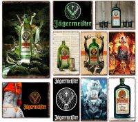 Zhongqingshop Ultra Cool Jagermeister เบียร์โลหะดีบุกป้าย Vintage สนุกโปสเตอร์ Bar Courtyard โรงรถคลับ Farmhouse Home Wall ตกแต่ง