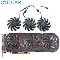 T128010SU PLD08010S12HH 75มม. สำหรับ Gigabyte GTX970 GTX960 GTX980 GTX 980TI 760 670 580 R9 290X พัดลมกราฟฟิคการ์ด Shensong