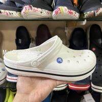 ร้องเท้าแตะแบบสวม Crocs band Clog ใส่ได้ทั้งผู้หญิงแตะผู้ชายนิ่มสบายไม่เจ็บเท้าเหมาะสำหรับใส่ในทุกที่ ทุกเวลา