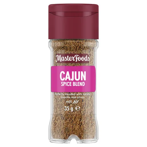 ON SALE MasterFoods Cajun Seasoning Hot 35g New Look {Made in