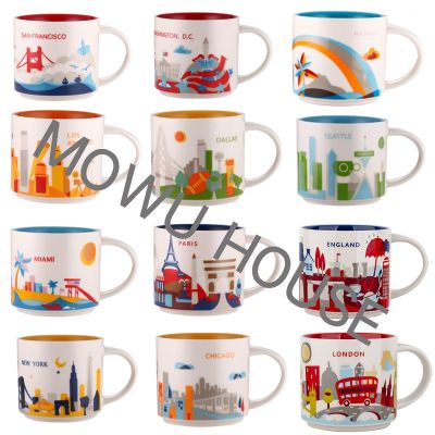 top●Starbuck Official Store Starbuck Ceramic Cup City Cup American City Global Collection Japan United Kingdom London New York Shanghai Beijing Starbuck Tumbler Starbuck Mug