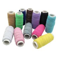 【YD】 Sewing Rope 30m Long/ 1 Roll Colorful Elastic Bands string wrinkled for dress sewing Accessories AA8514