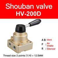 +[; Pneumatic Three-Way Four-Way Hand-Operated Rotary Valve Hv-02/03 Manual Switch K34R6-8 8D 8L Hand-Operated Valve Reversing Val