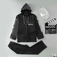 New Quality Waterproof Motorcycle Rain Suit Raincoat+Rain Pants Poncho Motorcycle Rain Jacket Motorbike Scooter Riding Rain Suit