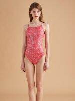 AIMUHU Fashion High-End Professional Flash Racing One-Piece Swimsuit Female Slim Sexy Backless Surfing Diving Swimsuit