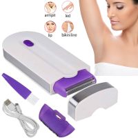 ZZOOI Electric Epilator Women Painless Hair Removal Epilator Device Instant Sensor Shaver USB Bikini Face Leg Hand Laser Depilador