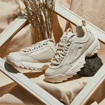 Fila disruptor luxe cream hot sale trainers