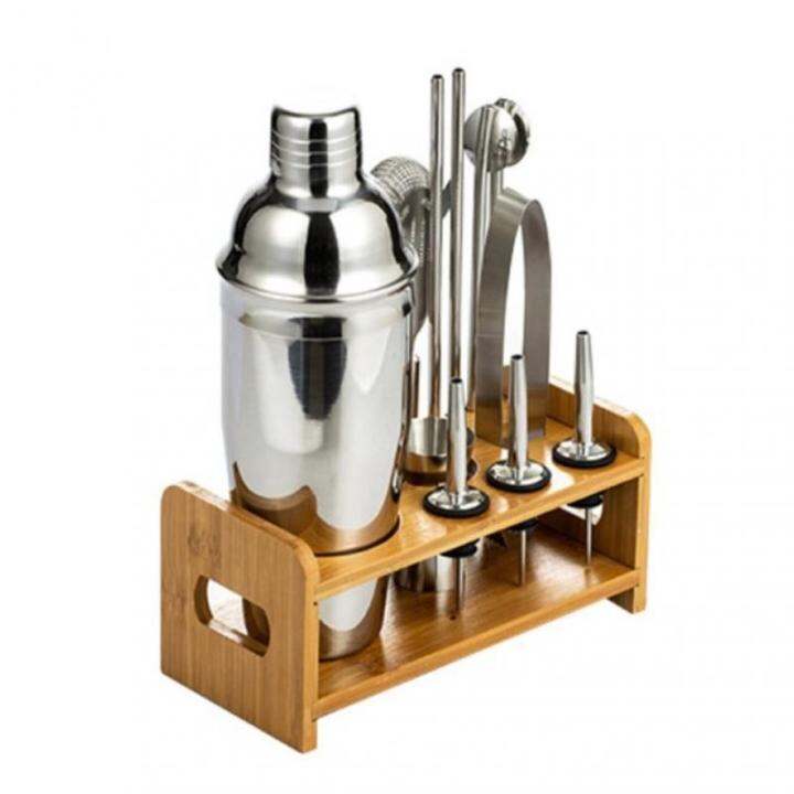 750ml-stainless-steel-cocktail-shaker-mixer-drink-bartender-browser-kit-bars-set-tools-with-wine-rack-stand