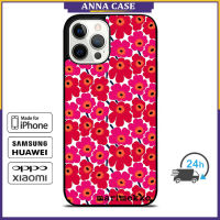 Marimekko339 Phone Case for iPhone 14 Pro Max / iPhone 13 Pro Max / iPhone 12 Pro Max / XS Max / Samsung Galaxy Note 10 Plus / S22 Ultra / S21 Plus Anti-fall Protective Case Cover