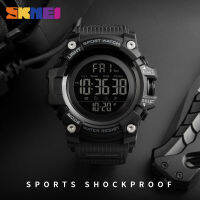 SKMEI Shockproof 2 Time Sport Watch Stopwatch Count Down Mens Digital Watches Waterproof Soft Clock For Male reloj hombre 1384