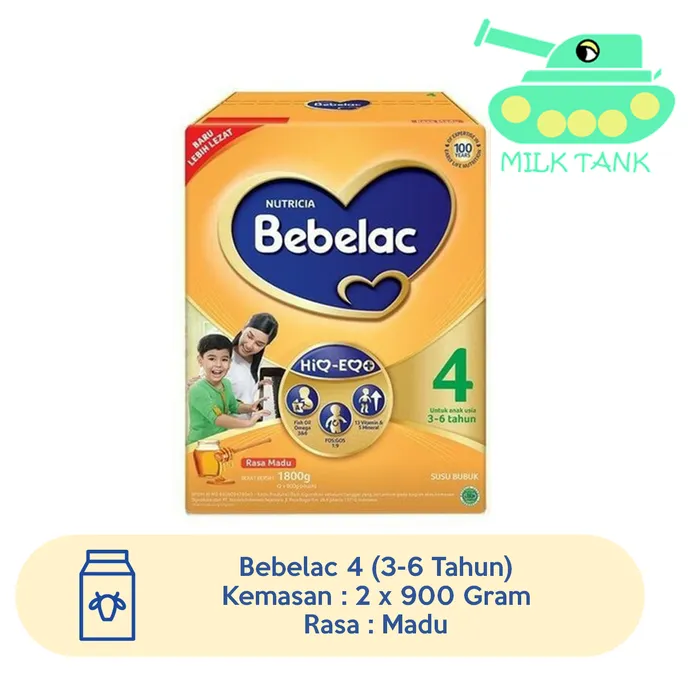 Bebelac 4 Madu 1800 Gram Lazada Indonesia