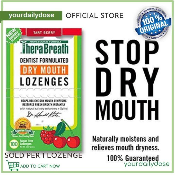Quality product TheraBreath Mouth Lozenges ( Sold per 1 Lozenge only ) Breath Instantly Lazada PH