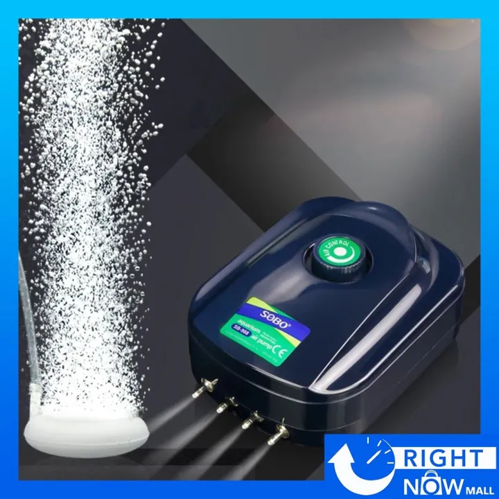 aquarium pump oxygen 🐟Ready Stock🐟 SOBO Air Pump Aquarium Oxygen Pump