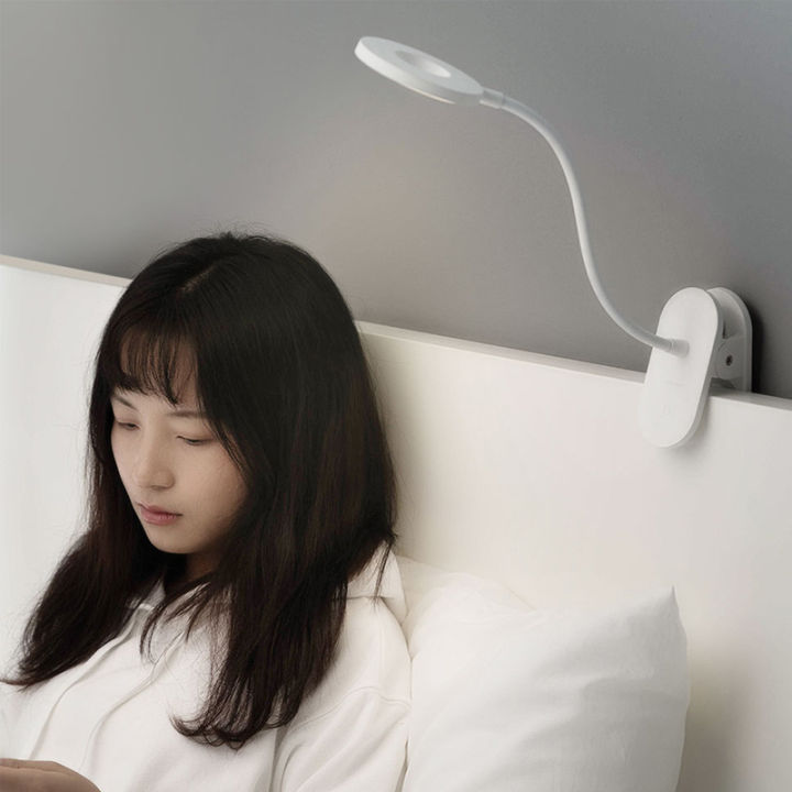 yeelight-led-desk-lamp-clip-on-night-light-usb-rechargeable-5w-360-degrees-adjustable-dimming-reading-lamp-for-bedroom