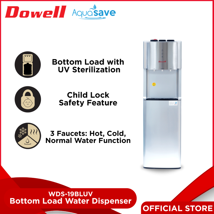 Dowell WDS19BLUV Bottom Load Hot & Cold Water Dispenser with UV