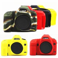 （misty shop）เคสเกราะซิลิโคนกันหมอกสำหรับ Canon EOS,อุปกรณ์ป้องกันฝาครอบบอดี้5D Mark II 2 5DII 5D2ตัวกล้องดิจิตอล DSLR เท่านั้น