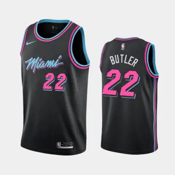 Jimmy Butler Miami Heat Swingman Jersey Mens Sz 50 L Blue Pink is