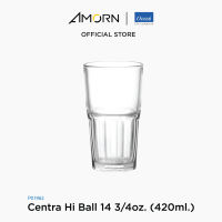 AMORN - (Ocean) P01962  Centra Hi Ball  - แก้วเซ็นทร่า ไฮบอล แก้วดริ๊งเเวร์ ทัมเบอร์  แก้วโอเชี่ยนกลาส Centra Hi Ball Ocean Glass 10 1/2oz. ( 420 ml.)